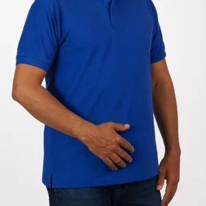 CAMISETA POLO AZUL REY