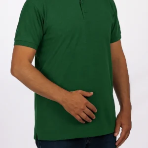 CAMISETA POLO VERDE OACURO